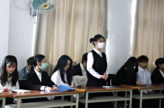 广外公开学院团委学生会第五次扩大会议 